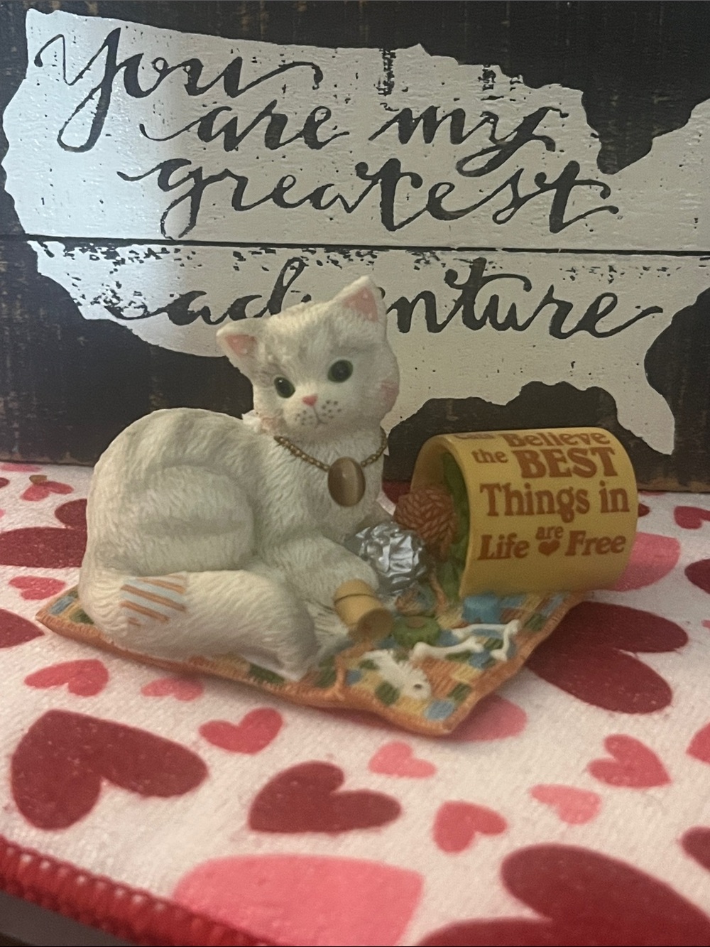 Enesco “Calico Kittens” “Cats believe the best things in life are free” C2/484